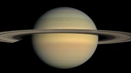 Imagen de Saturno tomada por Cassini