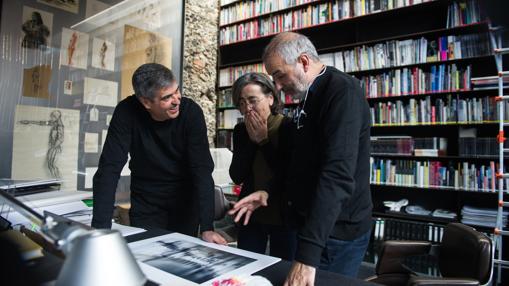 Los tres arquitectos comparten despacho