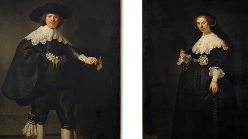 Los retratos de Marten Soolmans y Oopjen Coppit, pintados por Rembrandt, fueron comprados en 2016 en venta privada por el Louvre y el Rijksmuseum de Ámsterdam. Su precio: 160 millones de euros