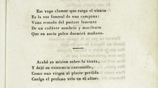 El poema que recitó en el entierro de Larra