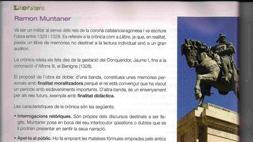 Imagen de otro de los libros denunciados ante la Inspección General de Educación