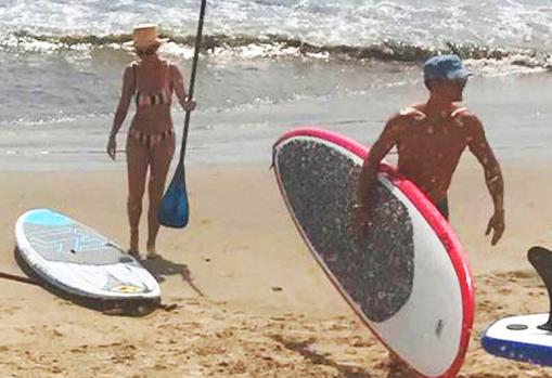 Orlando Bloom y Katy Perry disfrutando de unas vacaciones en las islas Maldivas