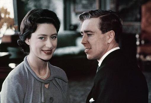 Antony Armstrong-Jones y la princesa Margarita