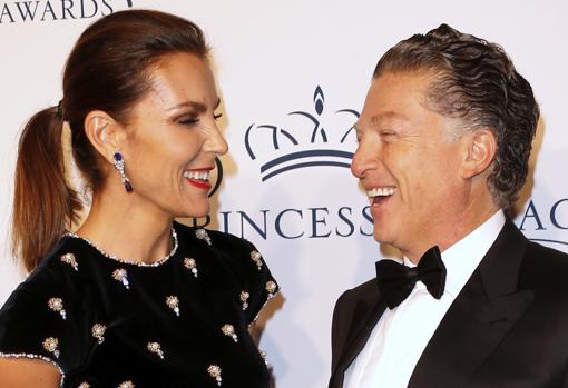 Mar Flores y Elías Sacal