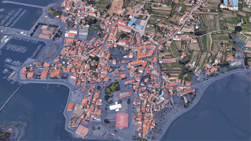 Simulación de ciudades españolas anegadas