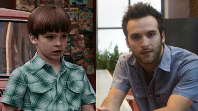 Ricardo Gómez de niño en «Cuéntame cómo pasó» y de adulto en una entrevista