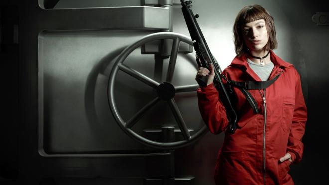 Corberó en «La casa de papel»