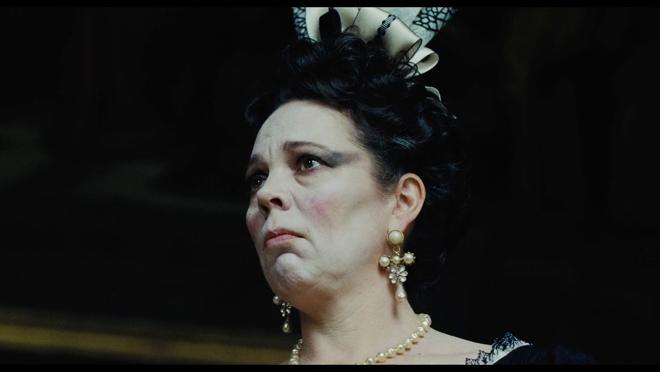 Olivia Colman en «La favorita»