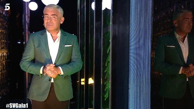 Jorge Javier Vázquez, el pasado jueves en «Supervivientes»