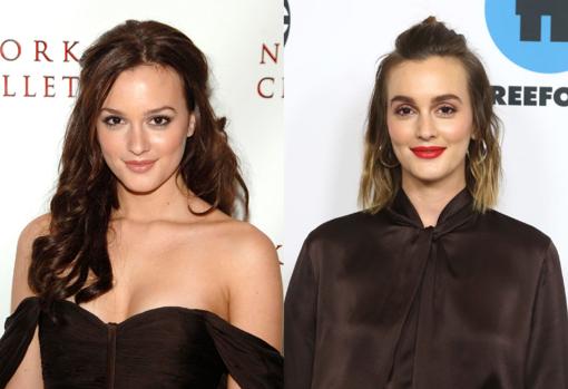 Leighton Meester en 2007 y 2019