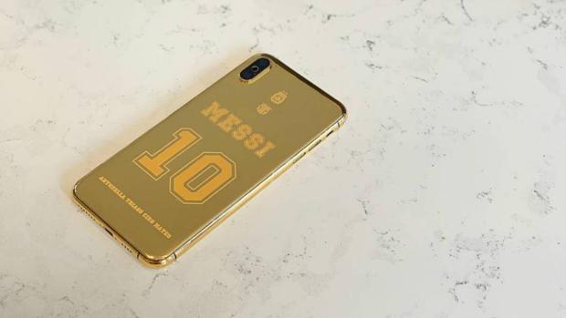 El iPhone de oro que le han regalado a Messi