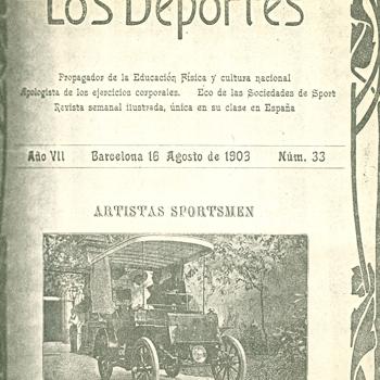 La prensa española se hace eco de la revolución eléctrica. Ejemplar de 1903