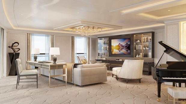 Las 10 suites de crucero más grandes y lujosas del mundo