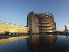 Fachada del edificio del Parlamento Europeo