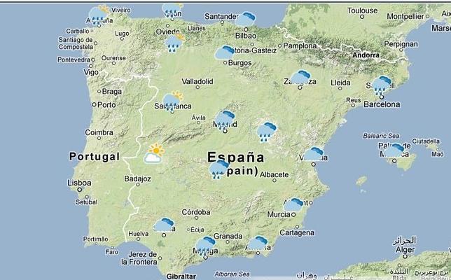 El Tiempo Primaveral Da Paso A Las Lluvias Este Domingo