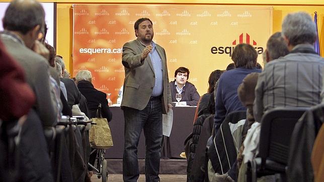 El líder de ERC, Oriol Junqueras