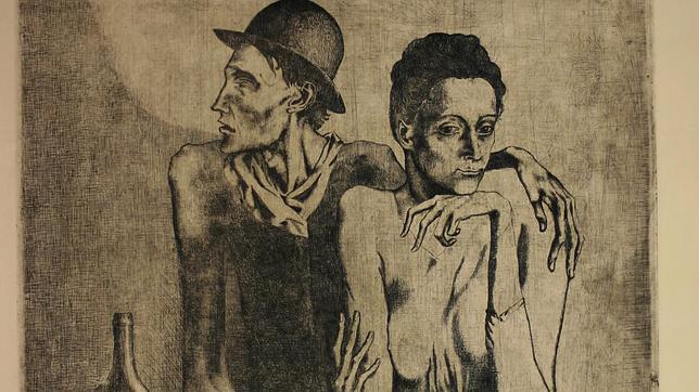 Le repas frugal (Picasso 1904)