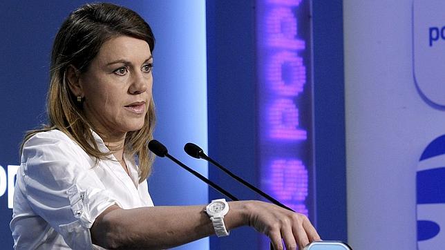 Cospedal, sobre las cuentas del PP: «No hay tacha de ilegalidad, por nadie»