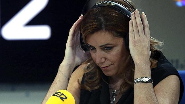 Susana Díaz pide a Rubalcaba «abrir un proceso de cambio»