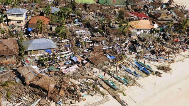 Al menos 10.000 muertos en la provincia de Leyte a causa del tifón Haiyan, según la Policía