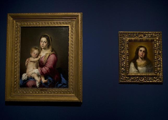 Dos obras de Murillo: «Virgen con el Niño» y «Virgen Niña»