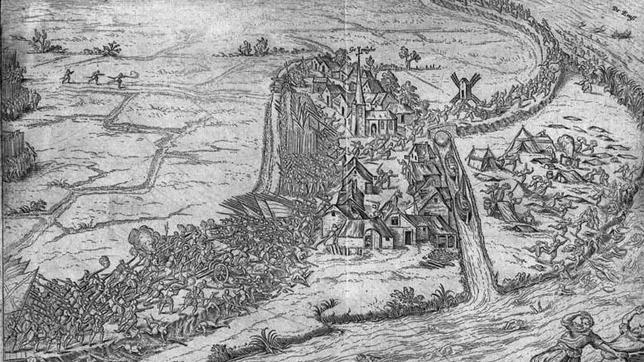 Representación de la batalla de Gemmingen