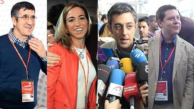 Los seis postulantes a coger el trono de Rubalcaba
