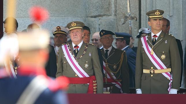 El Rey Juan Carlos y el Príncipe Felipe
