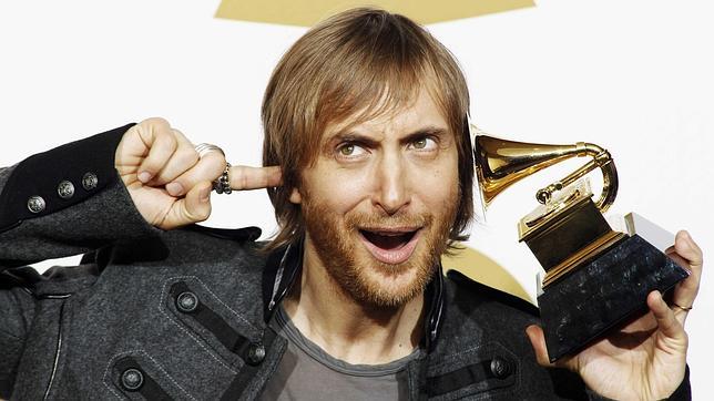 David Guetta, en la ceremonia de los Grammy en 2010