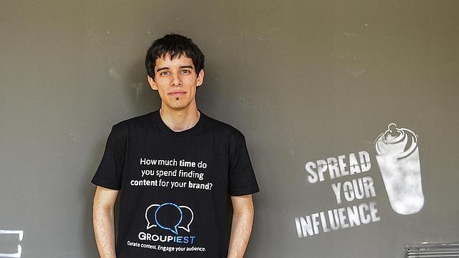 Guillem Cuberes, creador de «Groupiest»