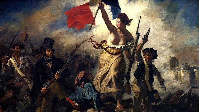 «La libertad guiando al pueblo», de Eugène Delacroix
