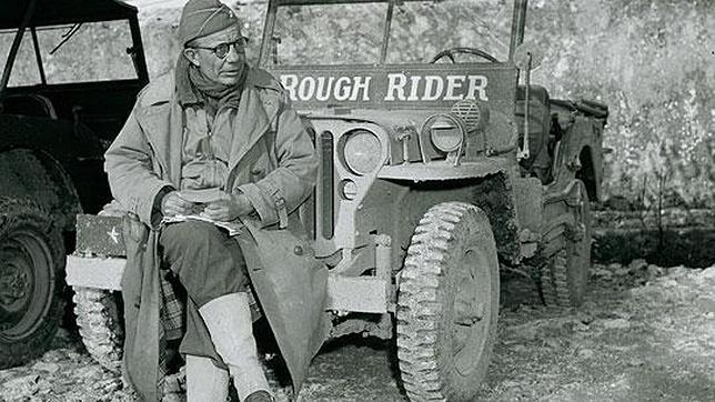 El general Roosevelt bautizó su jeep con el nombre de la unidad que su padre organizó durante la guerra de Cuba(2)
