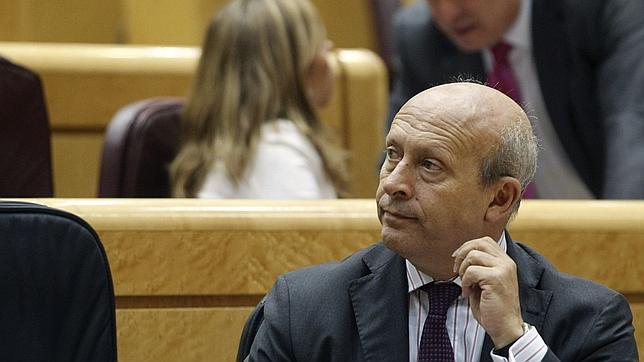 El ministro de Educación, Cultura y Deportes, José Ignacio Wert