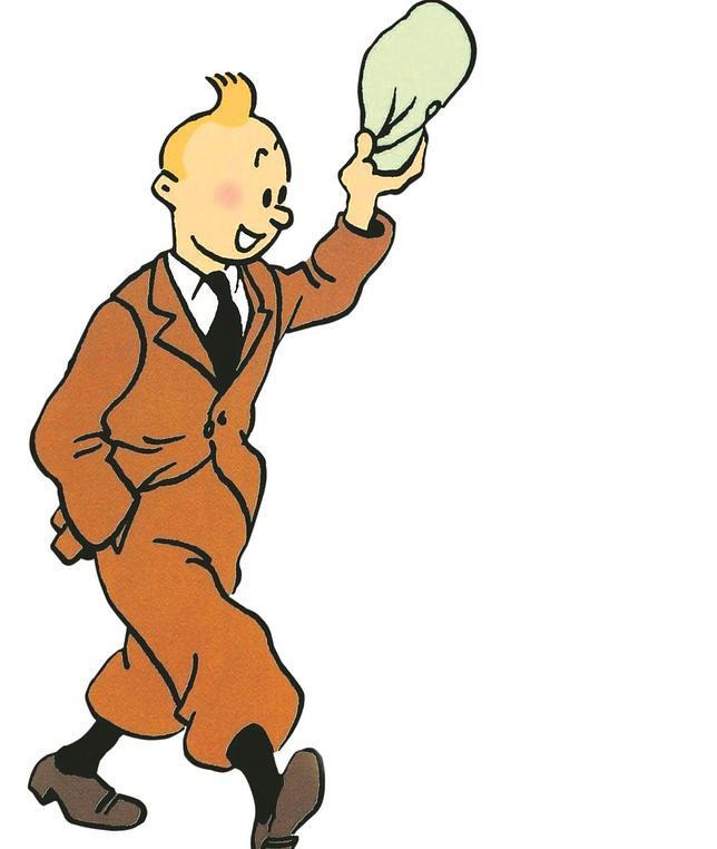 Tintín, el famoso personaje creado por Hergé