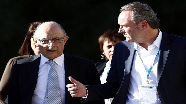 Imagen de archivo de Montoro y Fabra durante un acto en Valencia