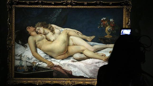 «El sueño», de Gustave Courbet, en el Museo de Orsay