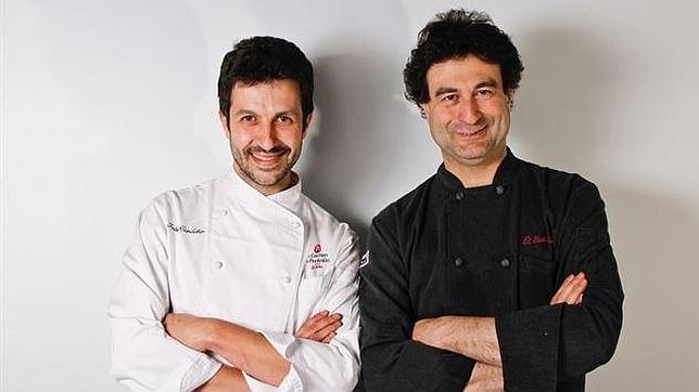 Ivan Cerdeño (izquierda) con Pepe Rodríguez (derecha)