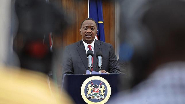 El presidente de Kenya, Uhuru Kenyatta