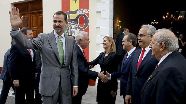El rey Felipe, hoy en Veracruz