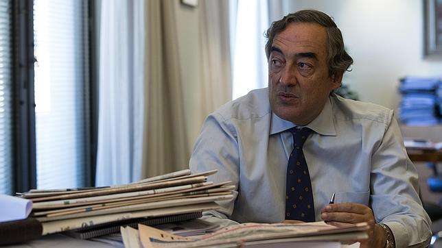 El presidente de la CEOE, Juan Rosell