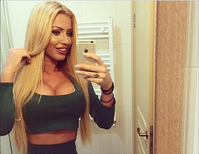 Loredana Chivu en una imagen de su cuenta de Instagram