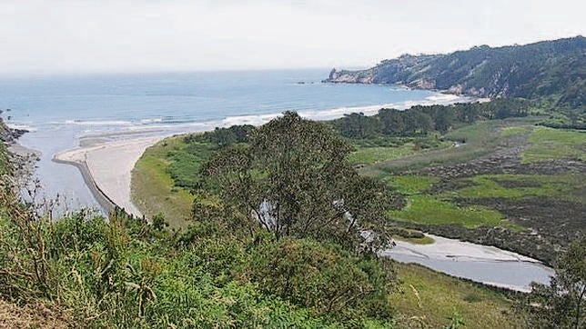 Playa de Barayo en Asturias