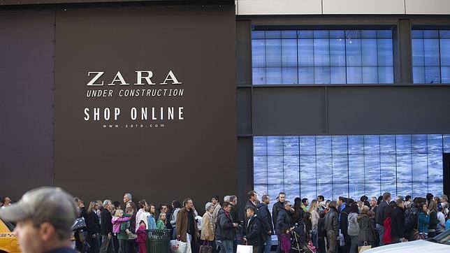 Imagen de promoción del comercio electrónico de Zara