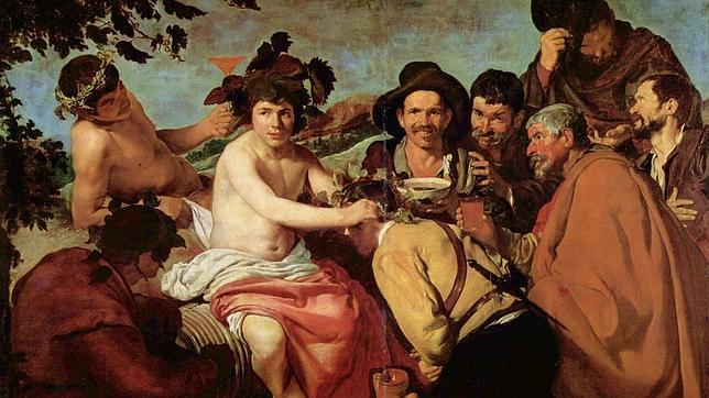 «Los borrachos» (1628-1629), cuadro que según Sánchez Adalid «sublima con genialidad la existencia ordinaria de la época»