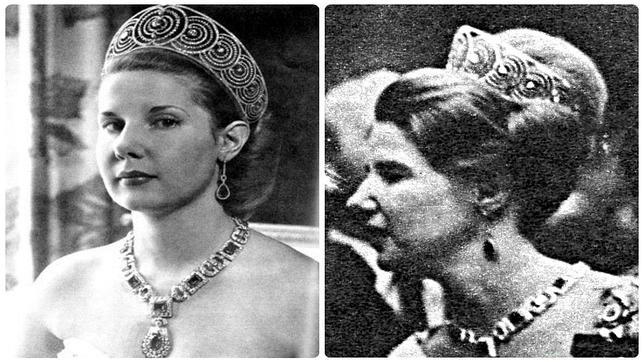 LA Duquesa de Alba con la tiara