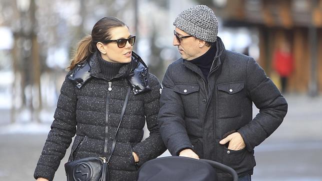 La pareja en una fotografía del pasado invierno