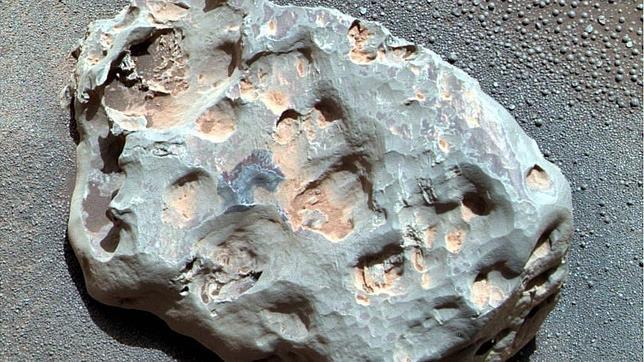 Imagen de un meteorito marciano