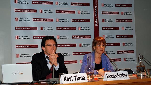Francesca Guardiola, durante una presentación pública
