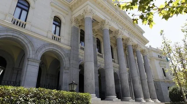 grua ancla trimestre Los rincones secretos del Palacio de la Bolsa de Madrid