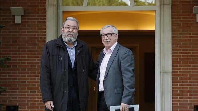 Cándido Méndez e Ignacion Fernández Toxo
